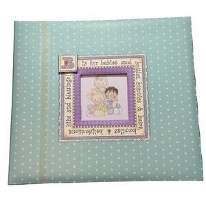 BABY SCRAPBOOK KIT Janie Dawson 12" x 12" with Stickers book pattern paper NWOB